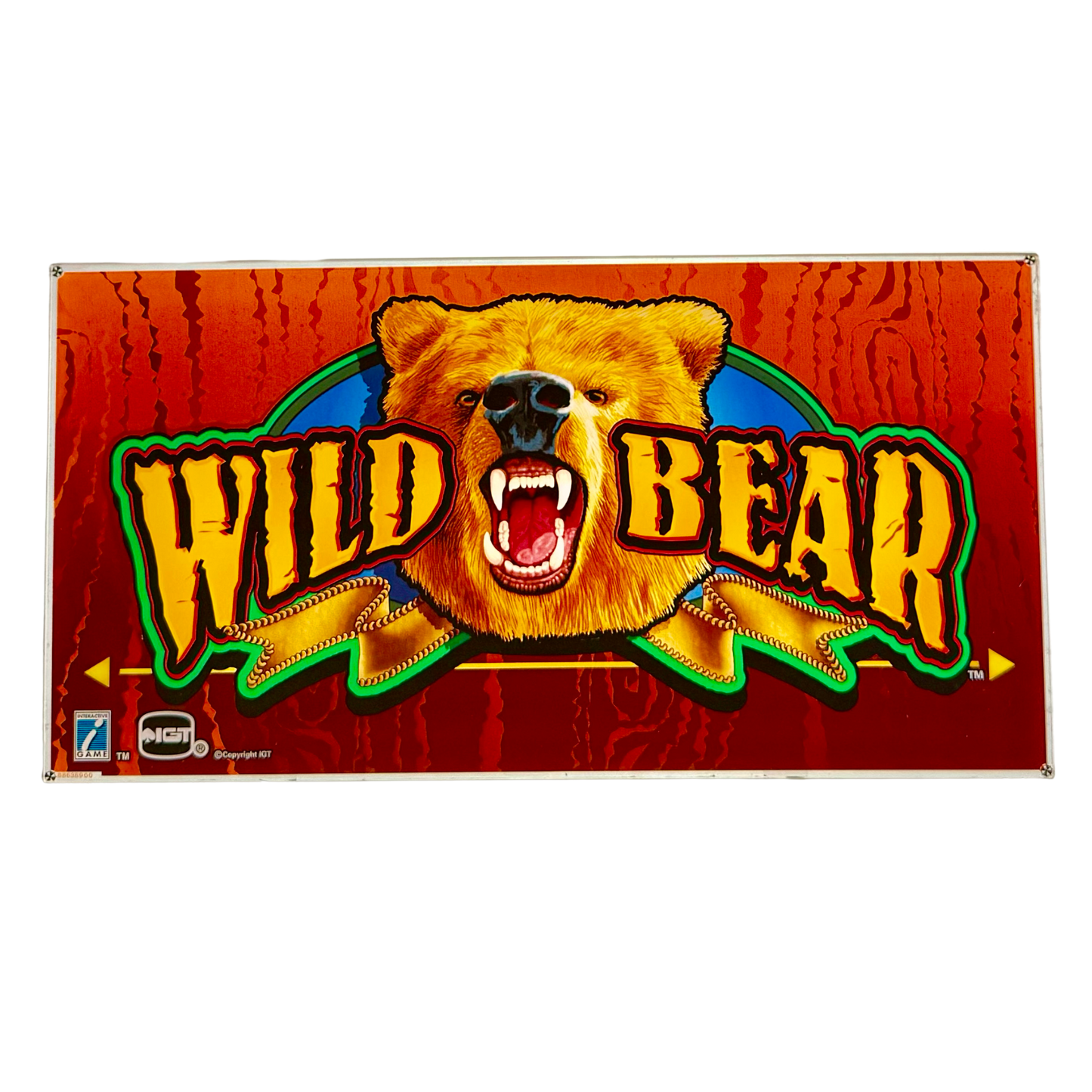 Wild Bear Slot Glass