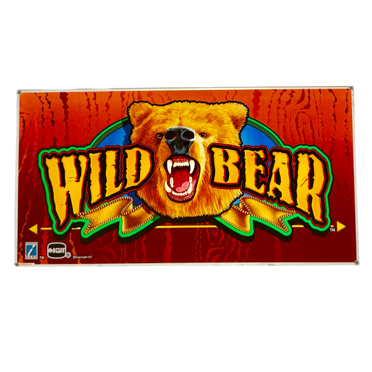 Wild Bear Slot Glass