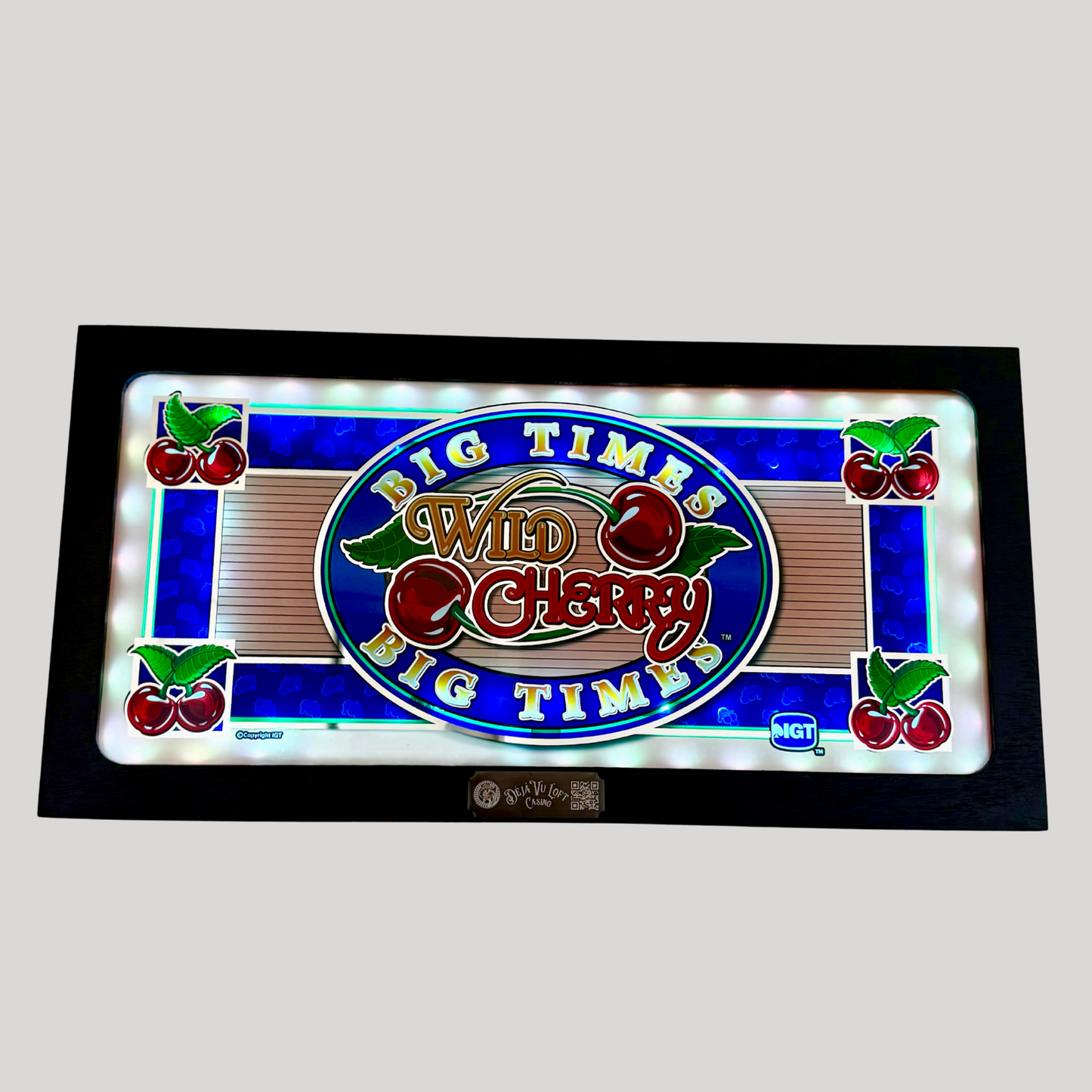 Wild Cherry Big Times Slot Glass