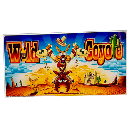 Wild Coyote Slot Retro Acrylic