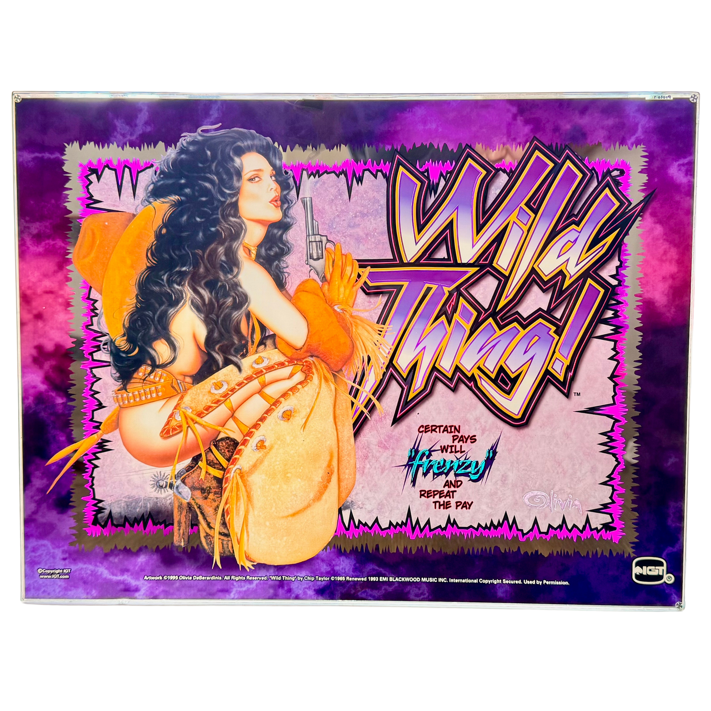 Wild Thing! Jumbo Slot Glass