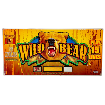 Wild Bear Slot Glass