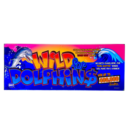 Wild For Dolphins Slot Glass