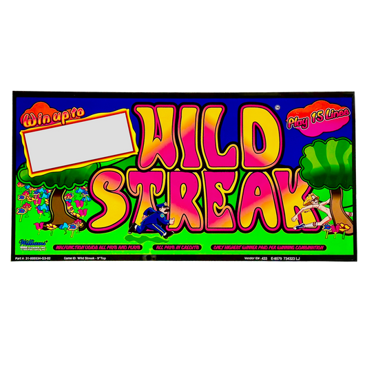 Wild Streak Slot Glass