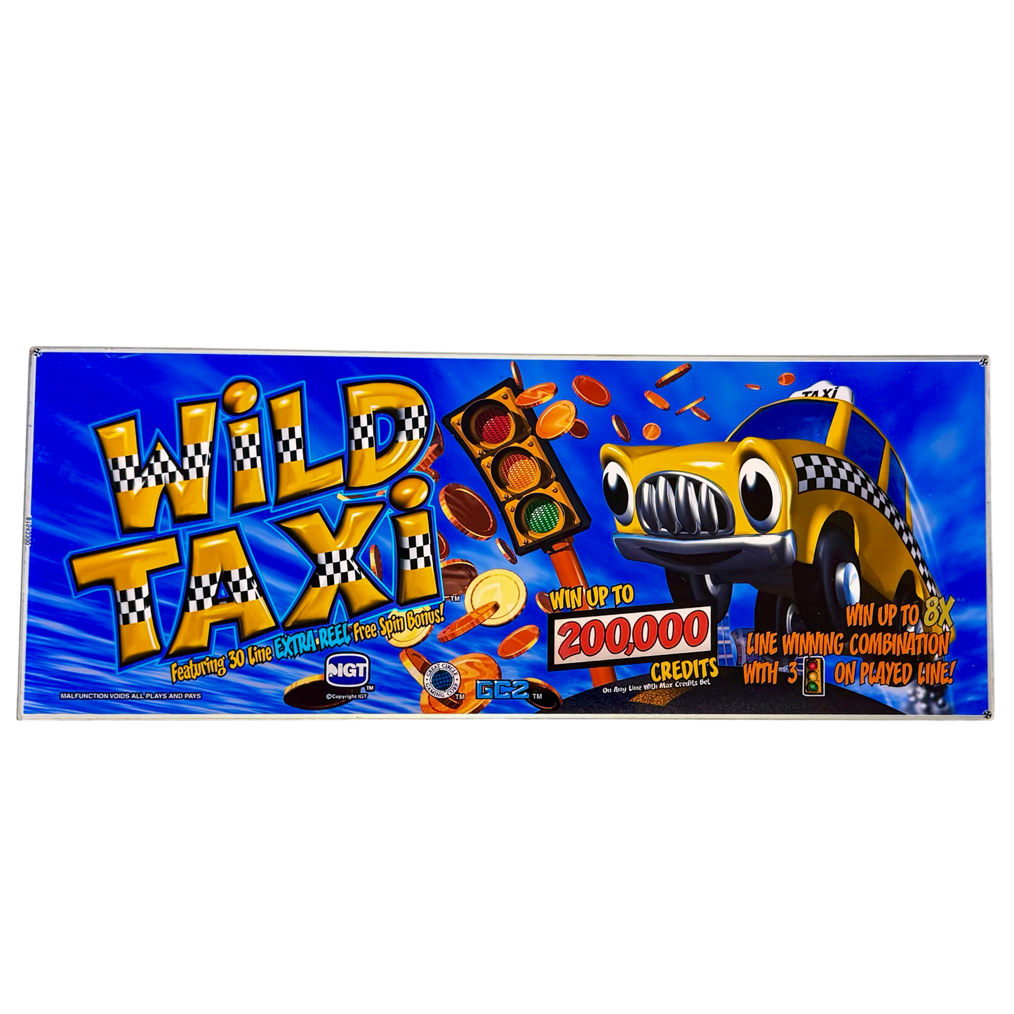 Wild Taxi Slot Glass