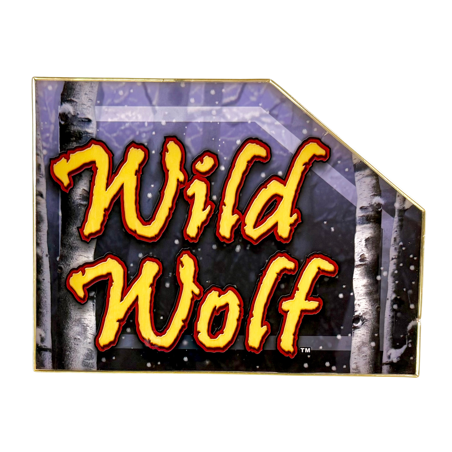 Wild Wolf Slot Retro Acrylic