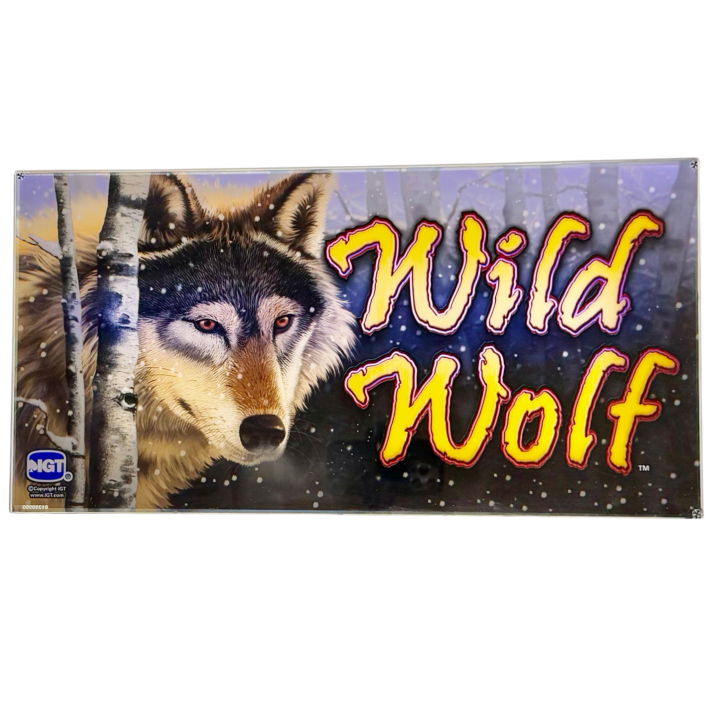 Wild Wolf Slot Glass