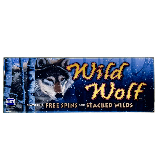 Wild Wolf Slot Glass