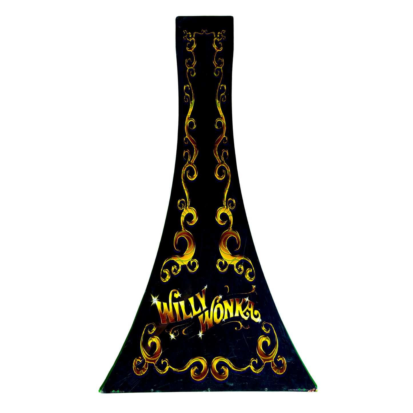 Willy Wonka Slot Retro Acrylic