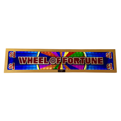 Wheel Of Fortune Slot Retro Acrylic