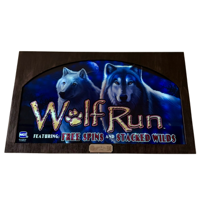 Wolf Run Slot Glass