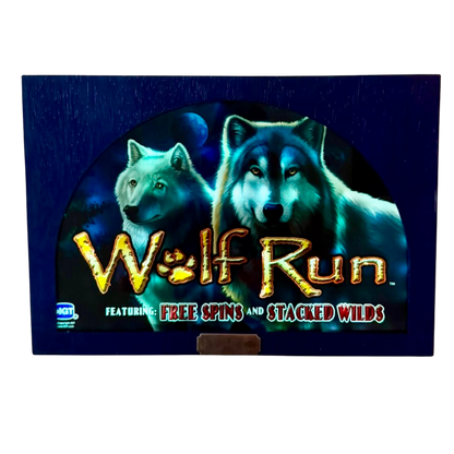 Wolf Run Slot Glass