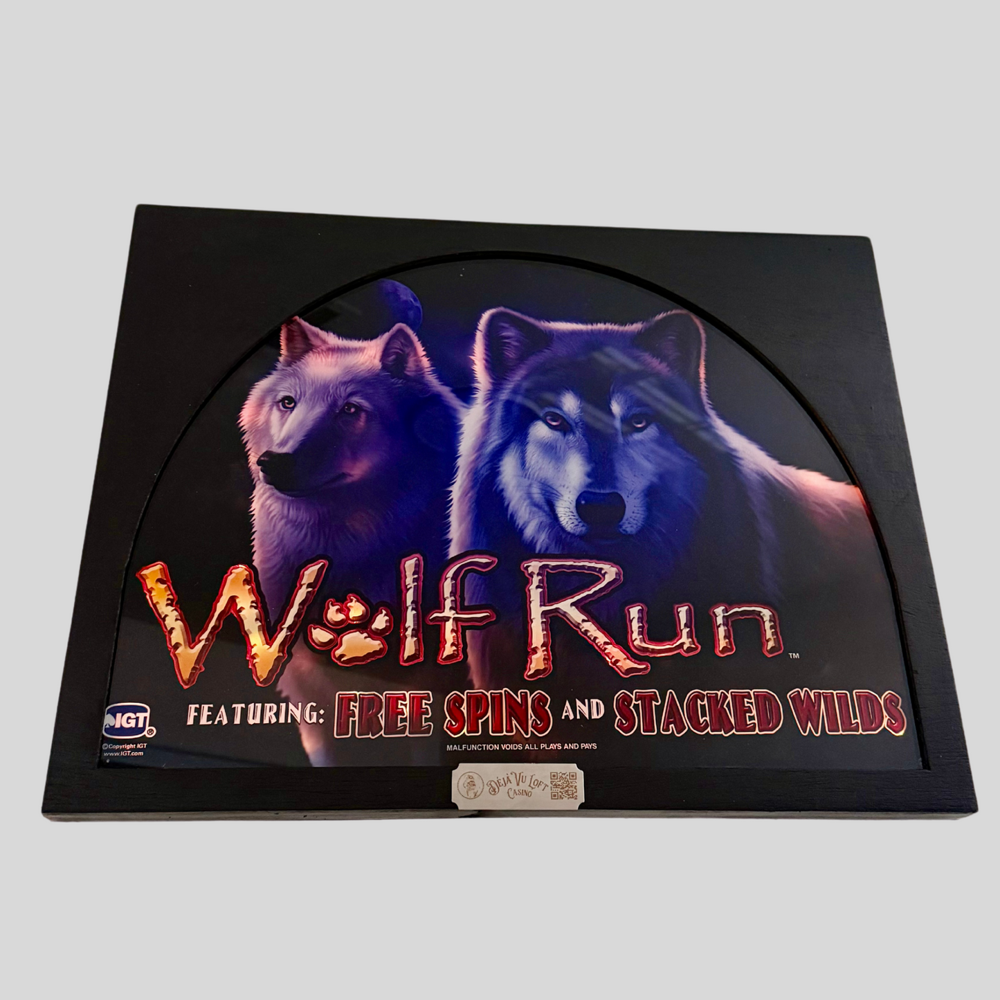 Wolf Run Slot Glass