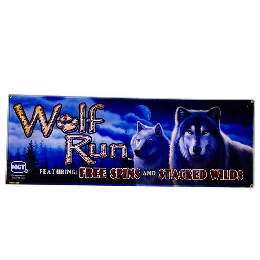 Wolf Run Slot Glass