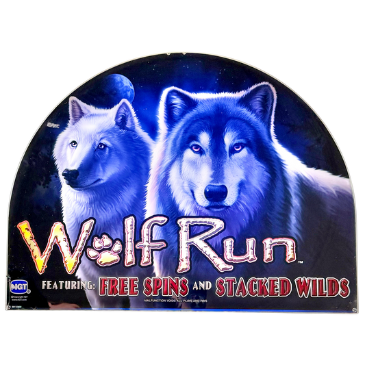 Wolf Run Jumbo Slot Glass