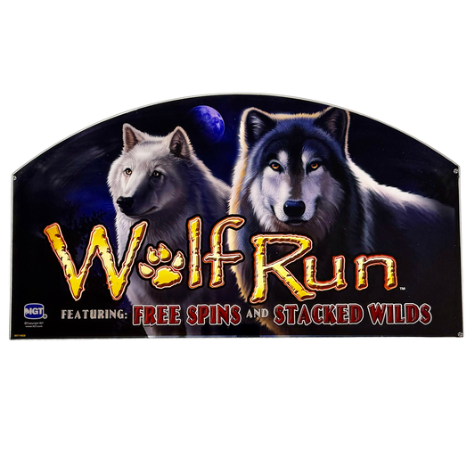 Wolf Run Slot Glass