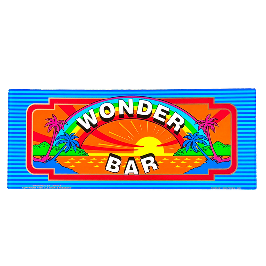 Wonder Bar Retro Slot Glass