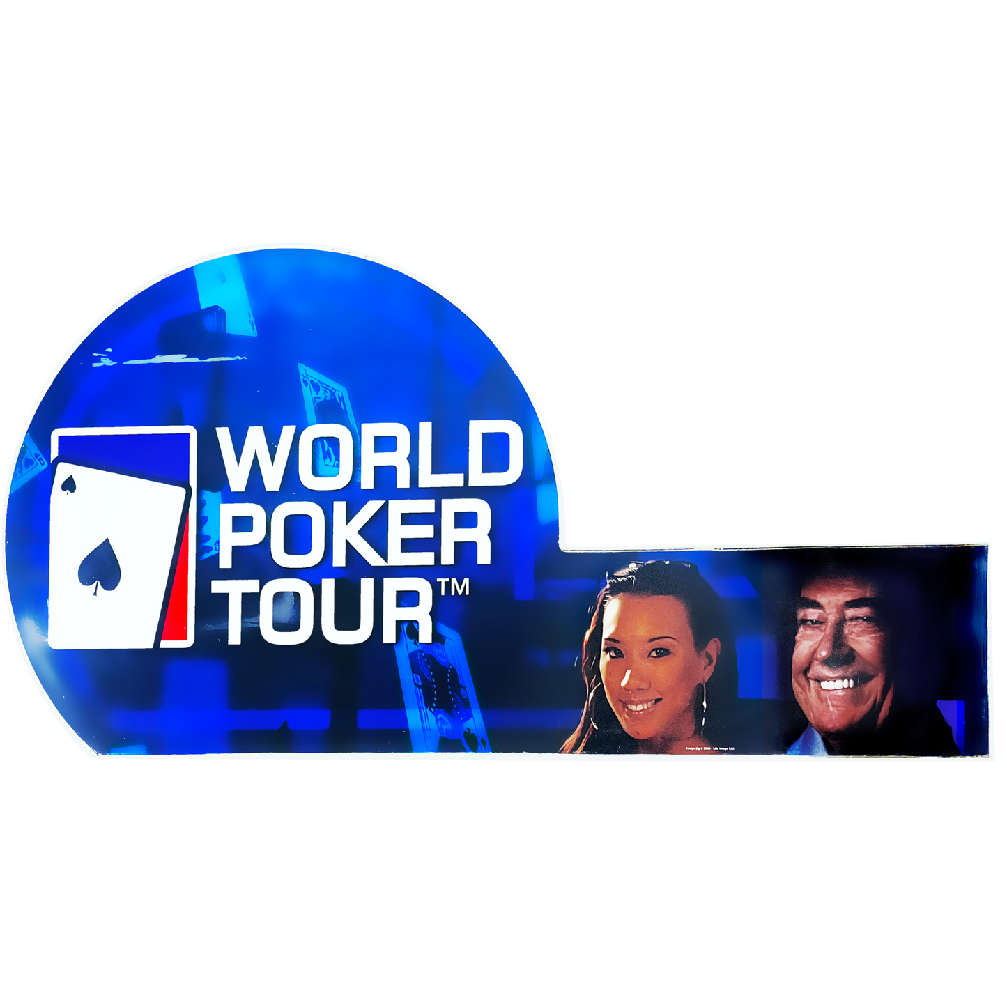 World Poker Tour Slot Retro Acrylic