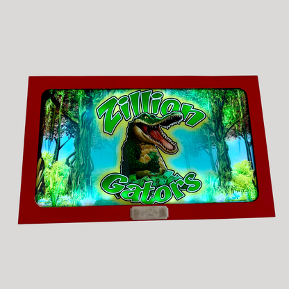 Zillion Gators Slot Retro Acrylic